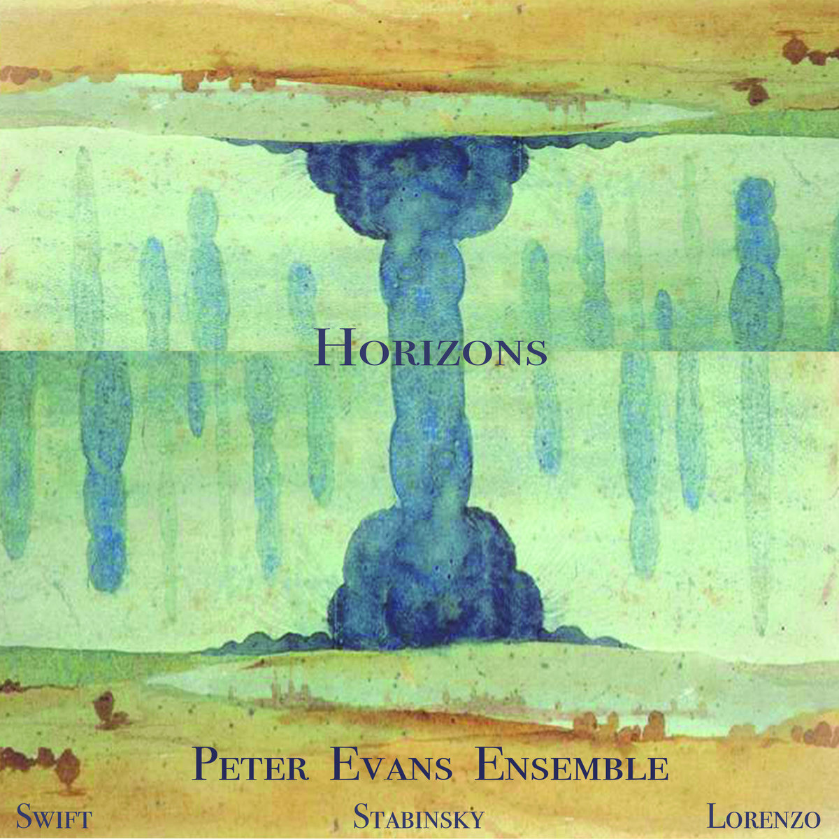 PETER EVANS - Peter Evans Ensemble : Horizons cover 