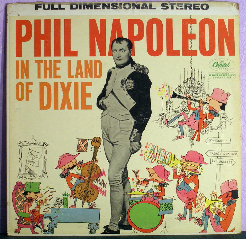 PHIL NAPOLEON - In the Land of Dixie cover 