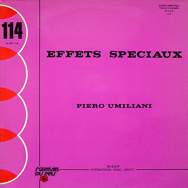 PIERO UMILIANI - Effets Spéciaux cover 