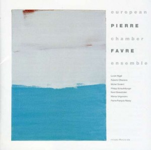 PIERRE FAVRE - European Chamber Ensemble cover 
