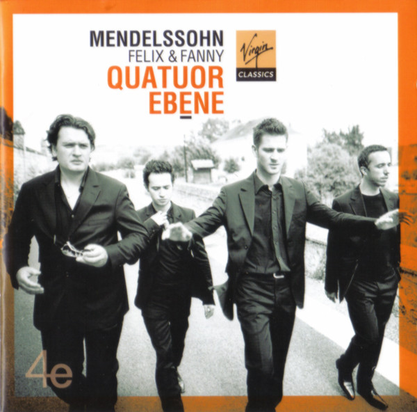 QUATUOR EBÈNE - Mendelssohn: Felix And Fanny cover 