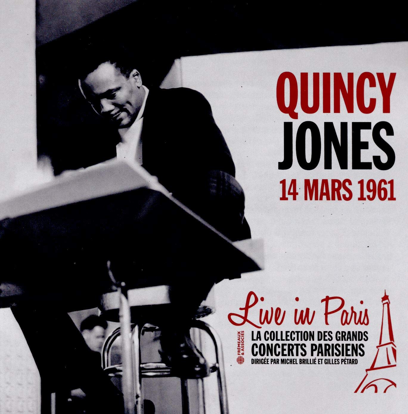 QUINCY JONES - Live in Paris 14 Mars 1961 cover 