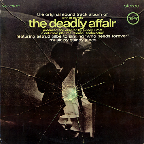 QUINCY JONES - The Deadly Affair OST cover 