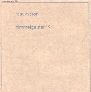 RADU MALFATTI - Himmelgeister 19 cover 