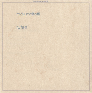 RADU MALFATTI - Ruten cover 