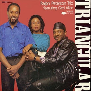 RALPH PETERSON - Ralph Peterson Trio featuring Geri Allen : Triangular cover 