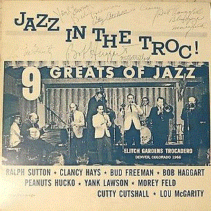 RALPH SUTTON - Jazz In The Troc! cover 