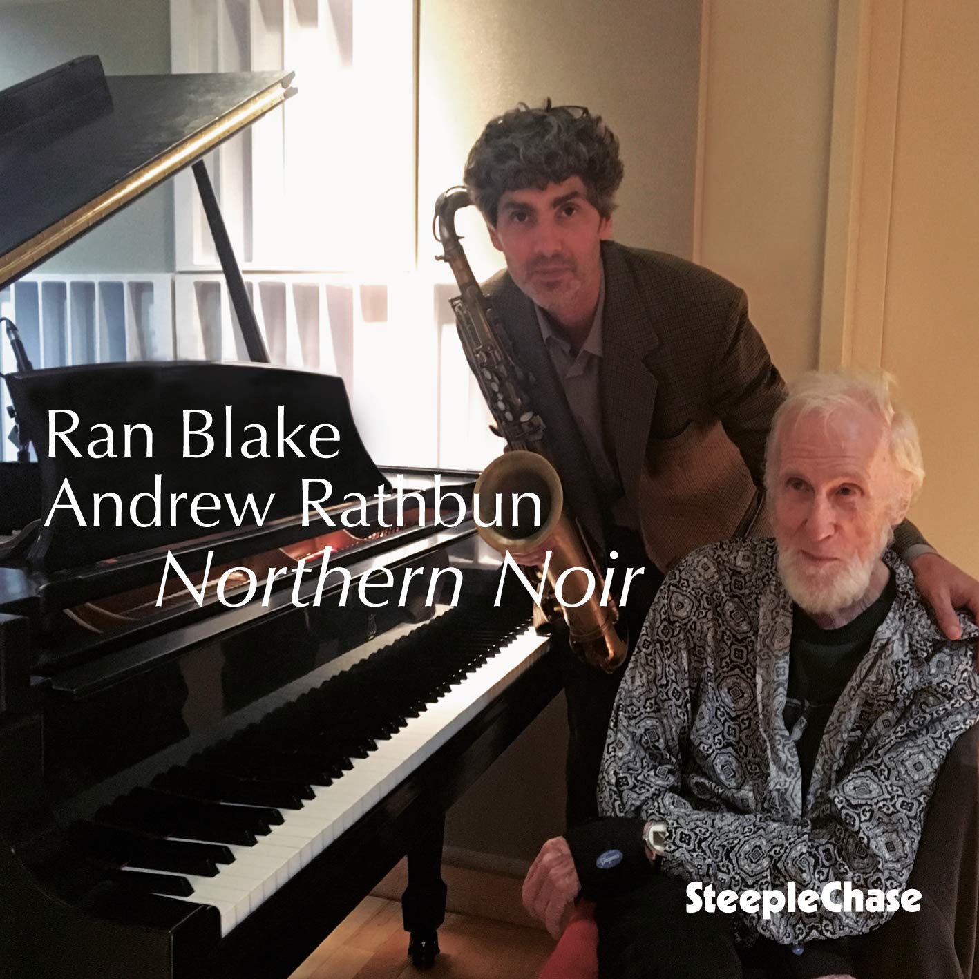 RAN BLAKE - Ran Blake, Andrew Rathbun : Northern Noir cover 