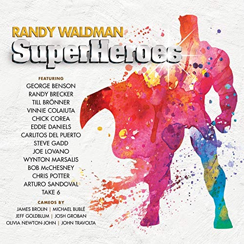 RANDY WALDMAN - Superheroes cover 