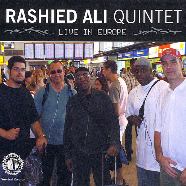 RASHIED ALI - Rashied Ali Quintet : Live In Europe cover 