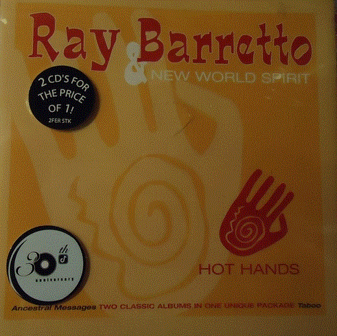 RAY BARRETTO - Ray Barretto & New World Spirit ‎: Hot Hands cover 