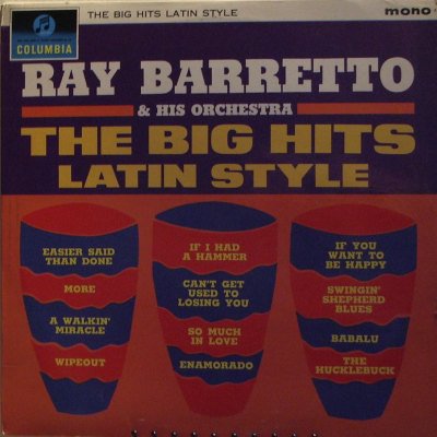 RAY BARRETTO - The Big Hits Latin Style cover 
