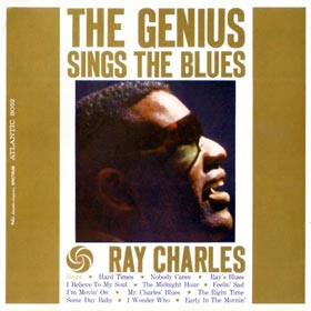 RAY CHARLES - The Genius Sings the Blues cover 