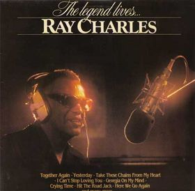 RAY CHARLES - The Legend Lives cover 