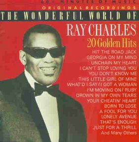 RAY CHARLES - The Wonderful World of Ray Charles: 20 Golden Hits cover 