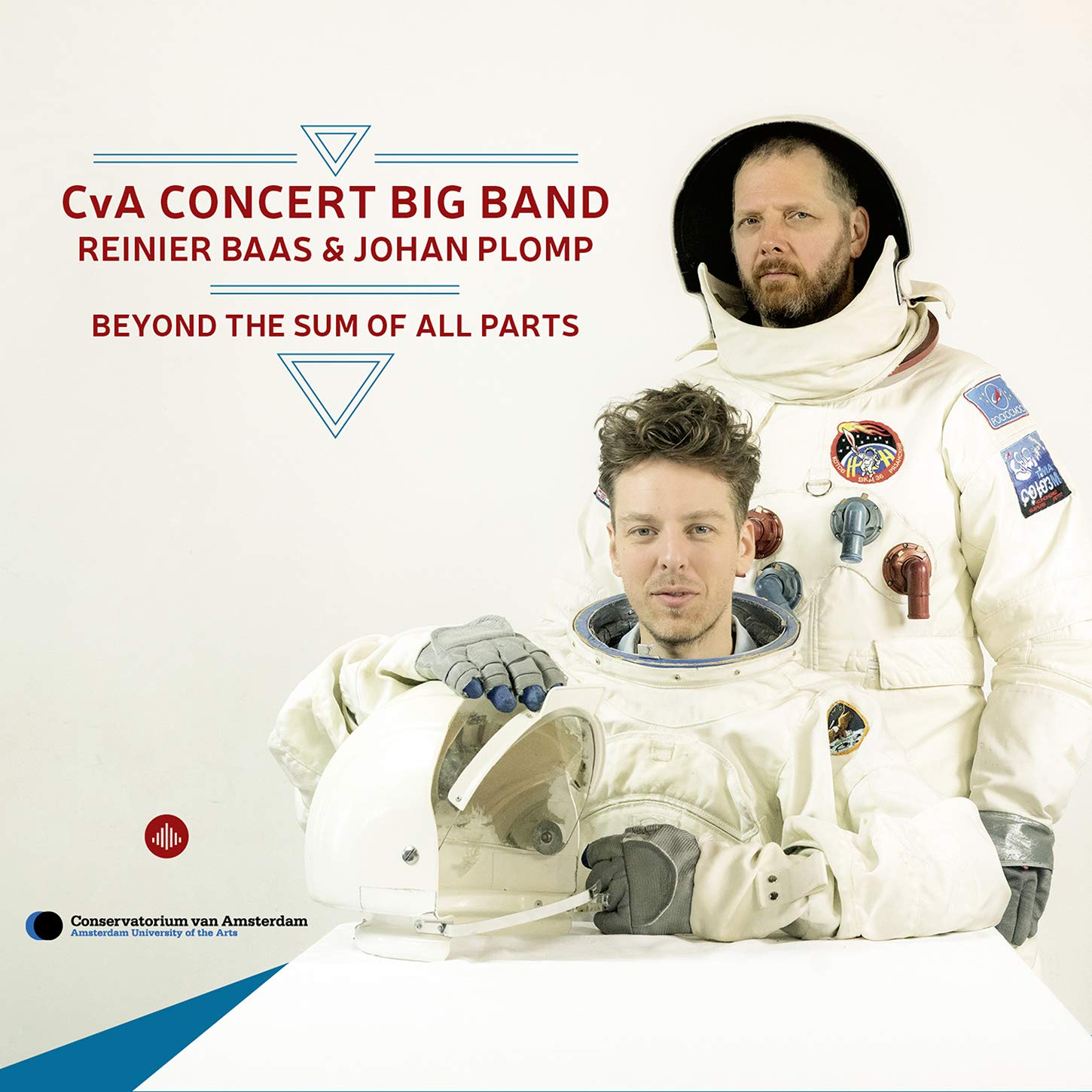 REINIER BAAS - CvA Concert Big Band / Reinier Baas / Johan Plomp : Beyond the Sum of All Parts cover 