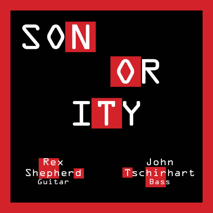 REX SHEPHERD - Rex Shepherd and John Tschirhart : Sonority cover 