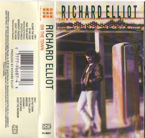 RICHARD ELLIOT - On the Town cover 