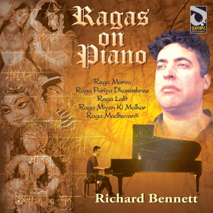 RICHARD X BENNETT - Ragas on Piano cover 