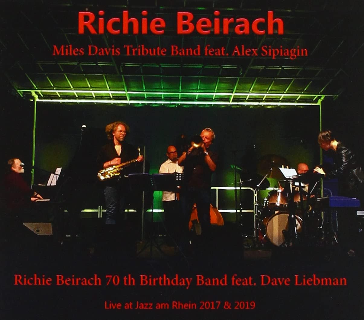RICHIE BEIRACH - Miles Davis Tribute Band feat. Alex Sipiagin : Live at Jazz am Rhein 2017 & 2019 cover 
