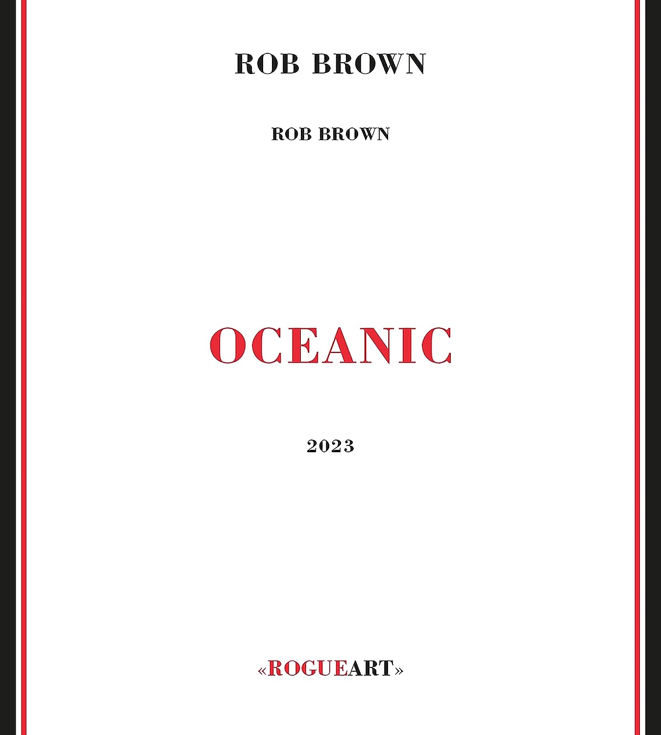 ROB BROWN - Oceanic cover 