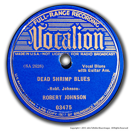 ROBERT JOHNSON - I Believe I'll Dust My Broom / Dead Shrimp Blues cover 