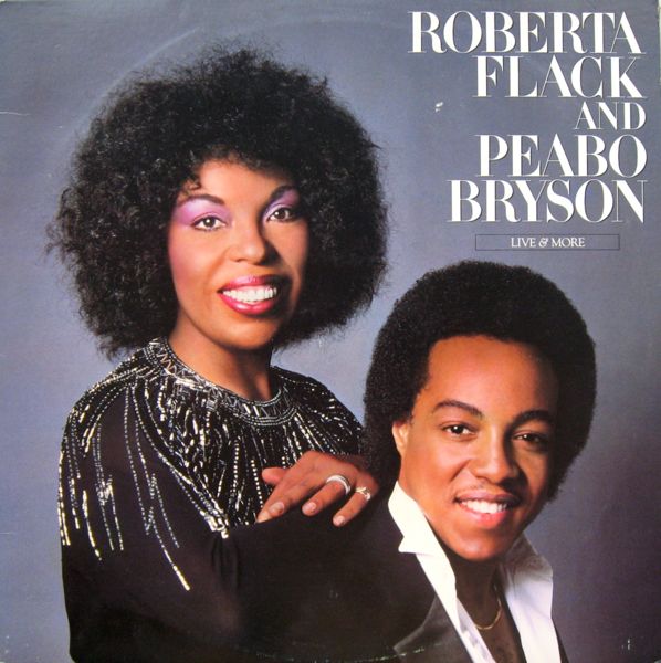 ROBERTA FLACK - Live & More cover 