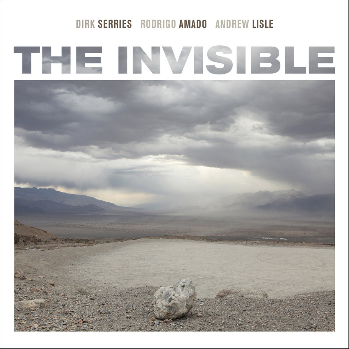 RODRIGO AMADO - Dirk Serries, Rodrigo Amado, Andrew Lisle : The Invisible cover 