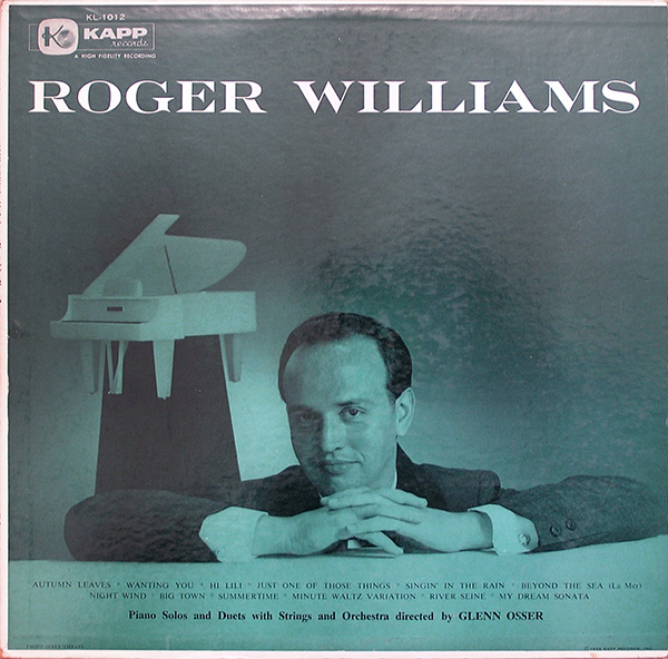 ROGER WILLIAMS - Roger Williams cover 