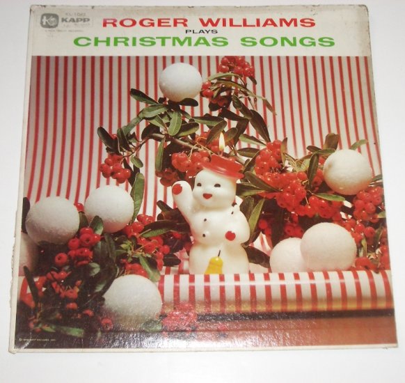 ROGER WILLIAMS - Roger Williams Plays Christmas Songs cover 