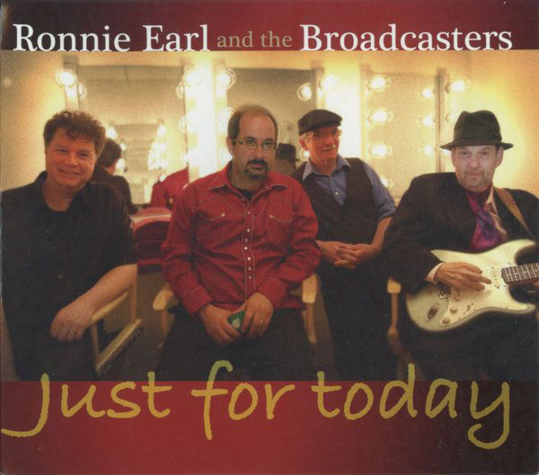 RONNIE EARL - Ronnie Earl And The Broadcasters ‎: Just For Today cover 