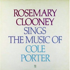 ROSEMARY CLOONEY - Rosemary Clooney Sings the Music of Cole Porter cover 
