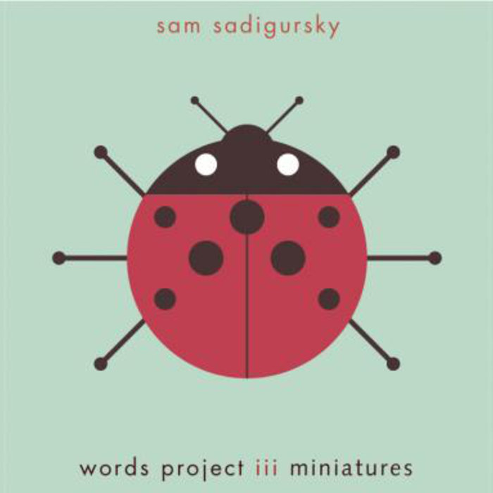 SAM SADIGURSKY - words project iii: miniatures cover 