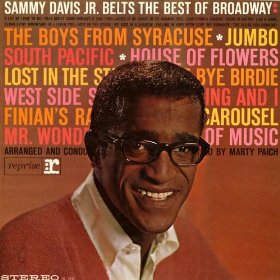 SAMMY DAVIS JR - Sammy Davis, Jr. Belts the Best of Broadway cover 