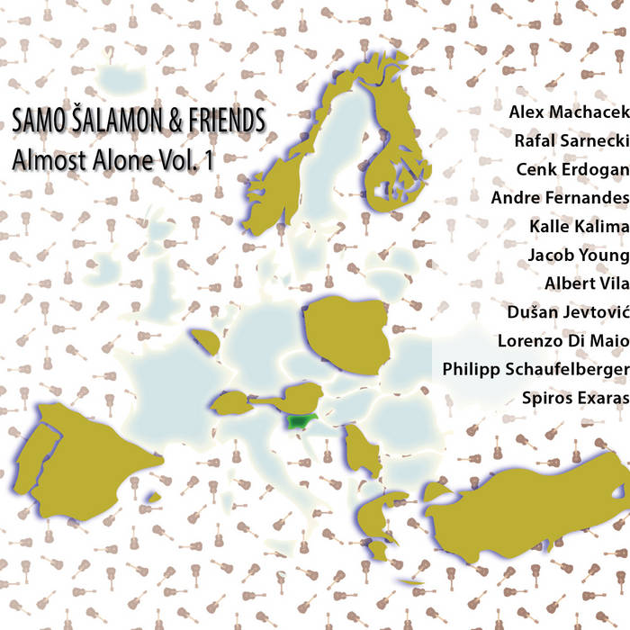 SAMO ALAMON - Samo Salamon &amp; Friends : Almost Alone Vol. 1 cover 