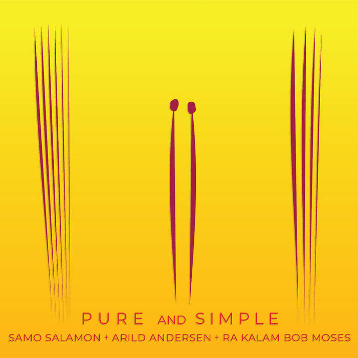 SAMO ŠALAMON - Samo Salamon + Arild Andersen + Ra Kalam Bob Moses : Pure And Simple cover 