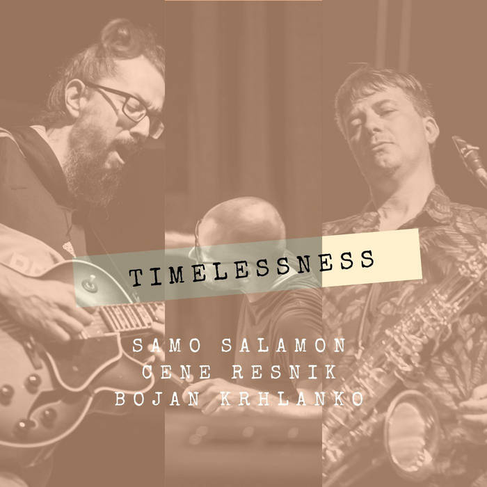 SAMO ALAMON - Samo Salamon, Cene Resnik &amp; Bojan Krhlanko Trio : Timelessness cover 