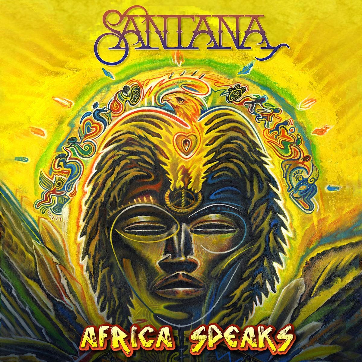 SANTANA - Africa Speaks cover 