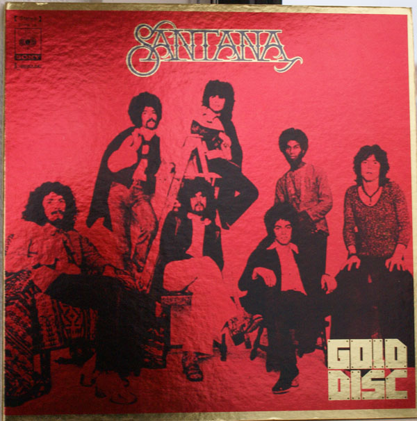 SANTANA - Gold Disc cover 