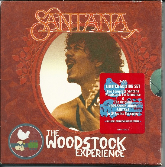 SANTANA - The Woodstock Experience cover 