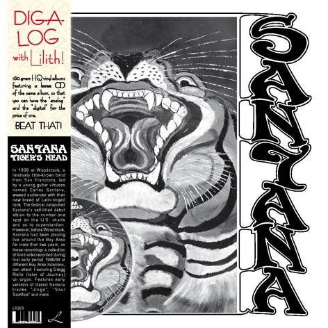 SANTANA - Tiger’s Head cover 