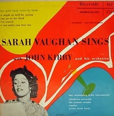 SARAH VAUGHAN - Sarah Vaughan Sings with John Kirby and his Orchestra cover 