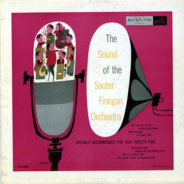 SAUTER-FINEGAN ORCHESTRA - The Sound Of The Sauter-Finegan Orchestra cover 