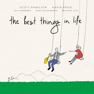 SCOTT HAMILTON - Scott Hamilton & Karin Krog : The Best Things in Life cover 