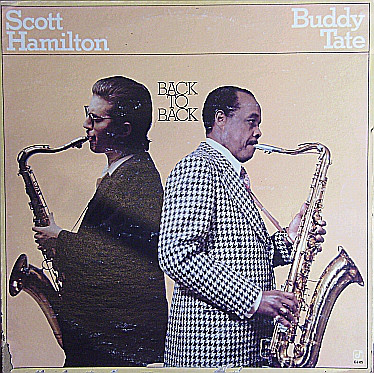 SCOTT HAMILTON - Scott Hamilton, Buddy Tate : Back To Back cover 