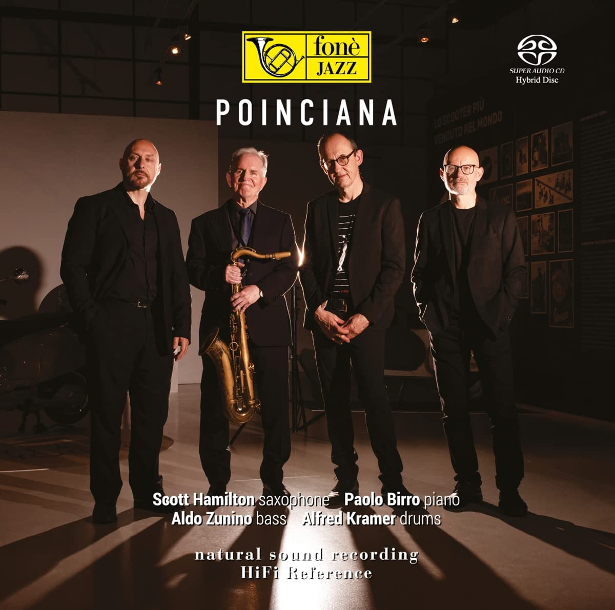 SCOTT HAMILTON - Scott Hamilton, Paolo Birro, Aldo Zunino, Alfred Kramer : Poinciana cover 