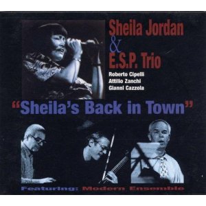 SHEILA JORDAN - Sheila's Back In Town cover 