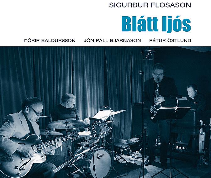 SIGURÐUR FLOSASON - Blátt ljós / Blue Light cover 