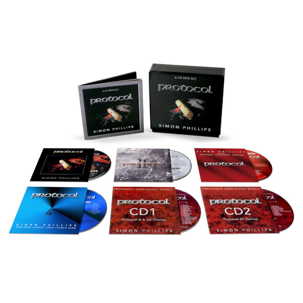 SIMON PHILLIPS - Protocol 6CD Boxed Set cover 