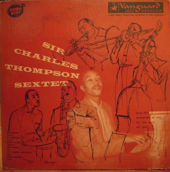 SIR CHARLES THOMPSON - Sir Charles Thompson Sextet cover 